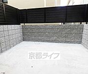 1階はお庭です。