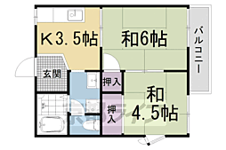 ハイツアオイ 2階/202