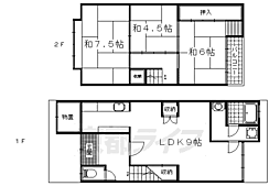 西野楳本町貸家