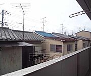206号室からの室外風景です。