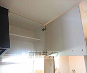 キッチン上に収納あります