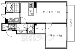 イズドリーム 1LDKの間取図画像