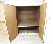 大きな収納が魅力です。