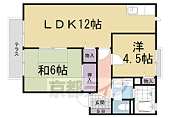ニュースリーパブリック 2LDKの間取図画像