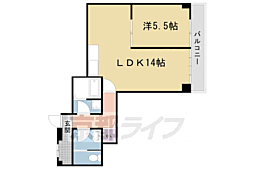 シャトル朱雀 2階