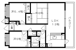 フレッチェ2 3LDKの間取図画像