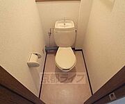 清潔感のあるトイレです。
