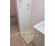 洗濯機も室内に置けます