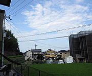 バルコニーからの眺望です
