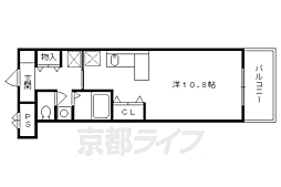 ジュネス藤 ワンルームの間取図画像