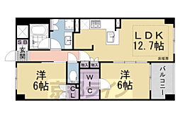 ラシュレ京都西大路 4階