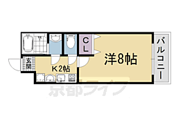 フラッティ西大路花屋町 1階/107
