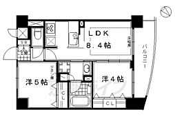 エステムプラザ京都河原町通IIレジデンシャル 9階