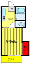 メゾンドロンドン B ｜ 東京都北区赤羽西1丁目24-3（賃貸アパート1K・1階・19.80㎡） その2