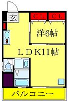 升本マンション 205 ｜ 東京都文京区水道1丁目5-16（賃貸マンション1LDK・2階・46.58㎡） その2