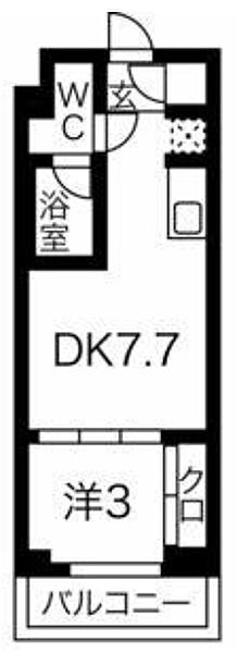 スパシエベルタ板橋本町 303｜東京都板橋区宮本町(賃貸マンション1DK・3階・25.35㎡)の写真 その2