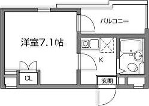 インペリアル高田馬場 402｜東京都新宿区高田馬場2丁目(賃貸マンション1K・3階・19.75㎡)の写真 その2