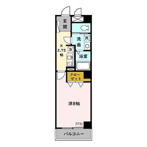 エミナンス丸山台 303｜埼玉県和光市丸山台1丁目(賃貸マンション1K・3階・29.02㎡)の写真 その2