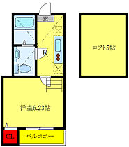 コンパートメントハウス川口元郷 203 ｜ 埼玉県川口市元郷5丁目10-6（賃貸アパート1K・2階・19.99㎡） その2