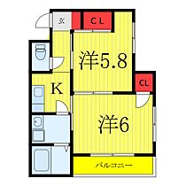 東京都板橋区志村2丁目（賃貸マンション2K・2階・32.40㎡） その2