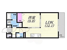 ルーセス甲子園  ｜ 兵庫県西宮市甲子園浜田町（賃貸マンション1LDK・3階・40.00㎡） その2