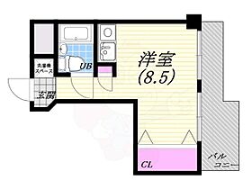 エルフヴィラ  ｜ 兵庫県芦屋市船戸町（賃貸マンション1R・2階・22.00㎡） その2