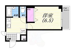 兵庫県西宮市若松町1番7号（賃貸アパート1K・3階・23.48㎡） その2