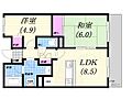白鷹苦楽園マンション4階10.5万円