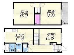 🉐敷金礼金0円！🉐阪急甲陽線 苦楽園口駅 徒歩17分
