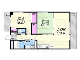 シェリール苦楽園1  ｜ 兵庫県西宮市西平町（賃貸マンション2LDK・3階・57.00㎡） その2