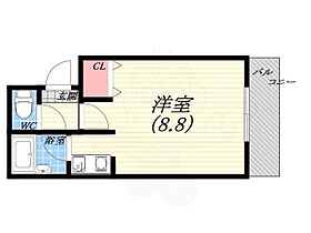 サンビオラ西宮  ｜ 兵庫県西宮市中須佐町（賃貸マンション1R・2階・21.40㎡） その2