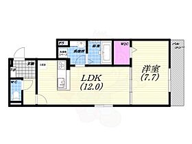 アルカンシエル  ｜ 兵庫県西宮市中殿町（賃貸アパート1LDK・2階・47.93㎡） その2