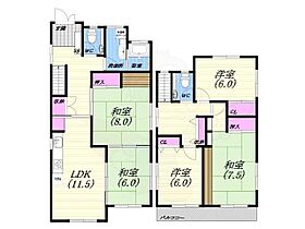 深谷町戸建3-19  ｜ 兵庫県西宮市深谷町（賃貸一戸建5LDK・1階・119.04㎡） その2