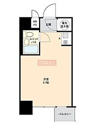 ハイツ神田岩本町 ワンルームの間取図画像