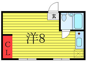 東京都北区赤羽2丁目（賃貸アパート1R・2階・24.14㎡） その2