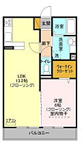 埼玉県戸田市笹目4丁目（賃貸アパート1LDK・3階・45.04㎡） その2