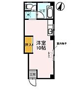 埼玉県さいたま市浦和区常盤2丁目（賃貸マンション1R・4階・26.58㎡） その2