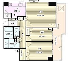 東京都豊島区要町1丁目25-13（賃貸マンション2LDK・4階・59.85㎡） その2