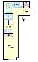 東京都北区赤羽北3丁目（賃貸マンション1K・1階・22.66㎡） その2