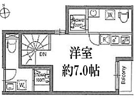 東京都北区赤羽3丁目（賃貸アパート1R・3階・22.00㎡） その2