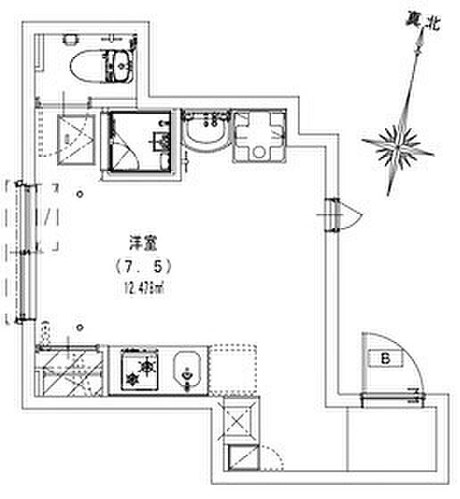 ソルナクレイシア成増 102｜東京都板橋区成増4丁目(賃貸マンション1R・1階・16.76㎡)の写真 その1