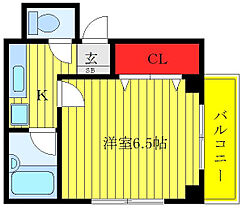 東京都荒川区東尾久3丁目（賃貸マンション1K・2階・21.87㎡） その2