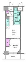 クレヴィアリグゼ西巣鴨  ｜ 東京都北区滝野川3丁目（賃貸マンション1DK・5階・25.26㎡） その2