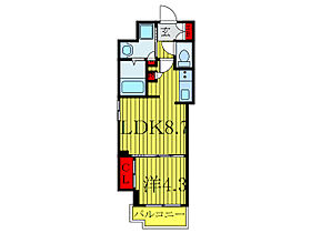 東京都豊島区南大塚1丁目（賃貸マンション1LDK・2階・33.93㎡） その2