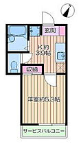 アパートメンズ35  ｜ 東京都板橋区前野町4丁目35-9（賃貸アパート1K・2階・20.52㎡） その2