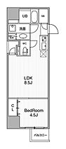 東京都豊島区西池袋1丁目9-2（賃貸マンション1LDK・19階・36.49㎡） その2