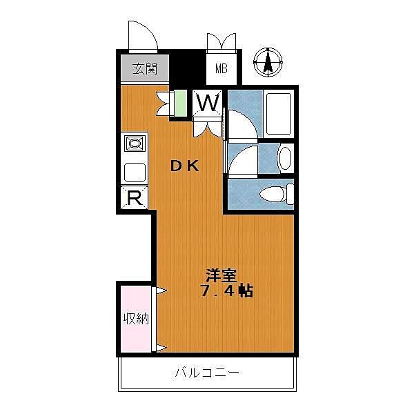東京都北区赤羽2丁目(賃貸マンション1DK・3階・30.55㎡)の写真 その2