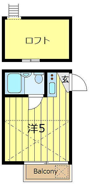 東京都板橋区清水町(賃貸アパート1R・2階・10.50㎡)の写真 その2