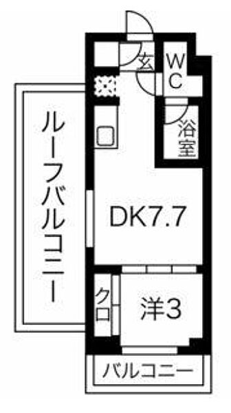 東京都板橋区宮本町(賃貸マンション1DK・4階・25.35㎡)の写真 その2