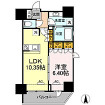 東京都台東区台東2丁目（賃貸マンション1LDK・7階・41.76㎡） その2